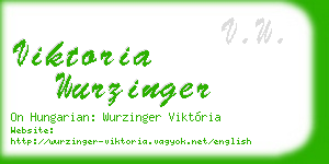 viktoria wurzinger business card